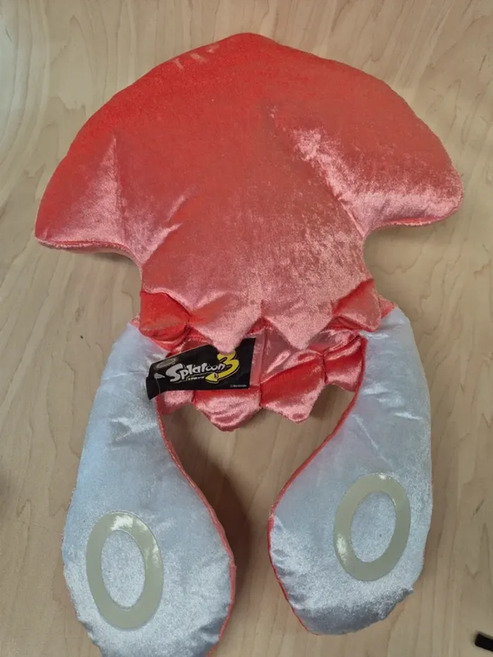 Peluche Pieuvre Splatoon 3 rose - photo numéro 4