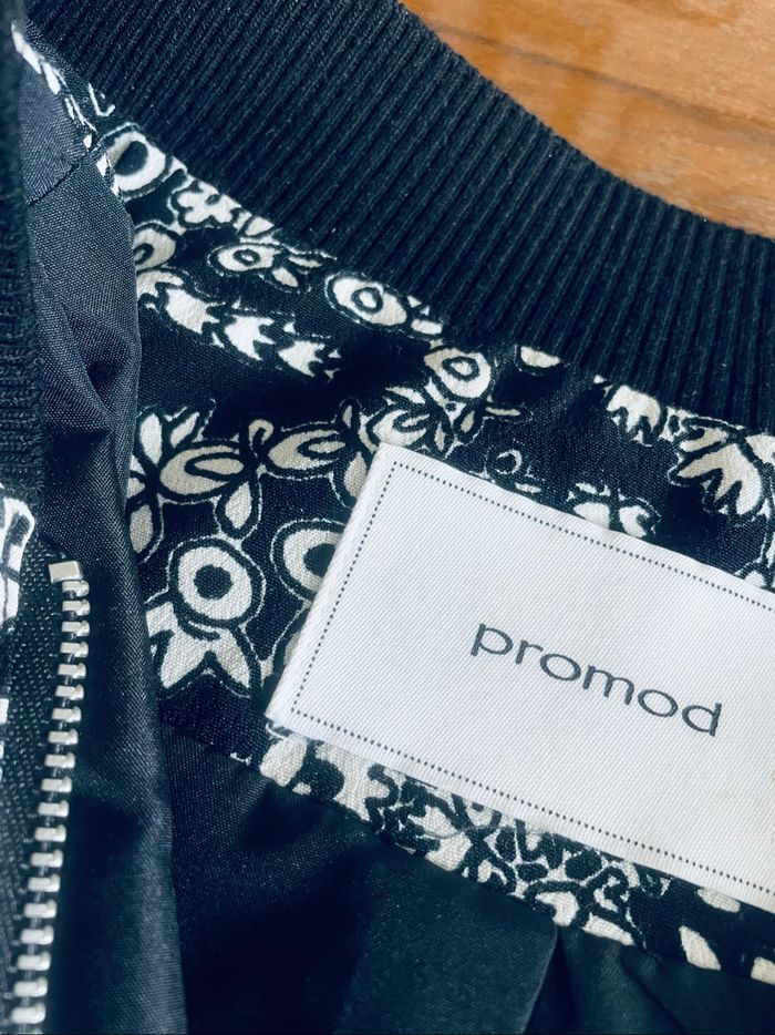 Veste noire et blanche Promod taille S - photo numéro 4