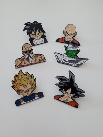Lot de 6 pins Dragon Ball Z