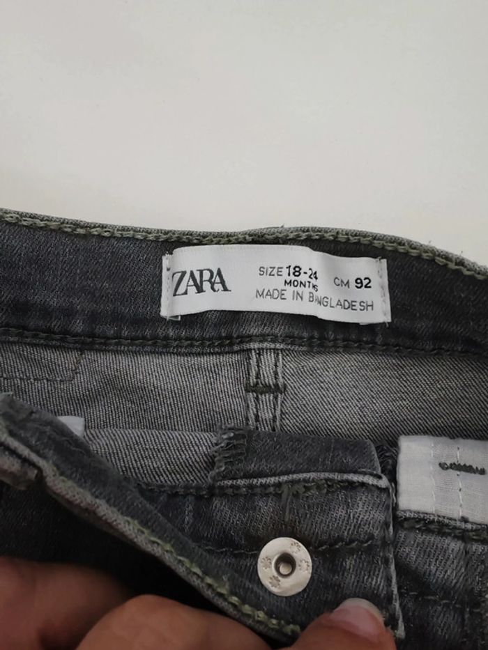 Short jean Zara 92cm - photo numéro 3