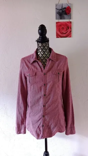 🌸Chemise doublée à carreaux, Creeks, taille 40