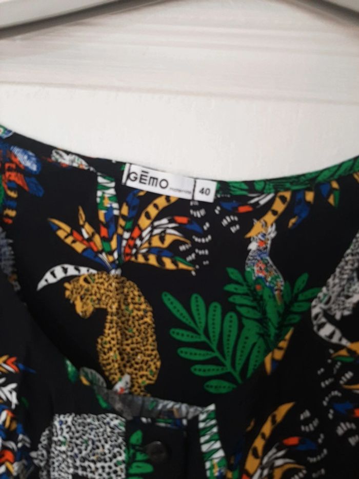 Robe noire deco jungle - photo numéro 2