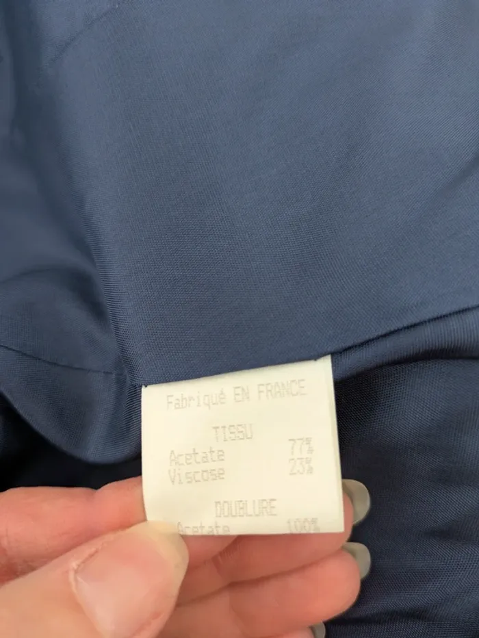 Veste vintage marine - 123 - taille 38 - photo numéro 5