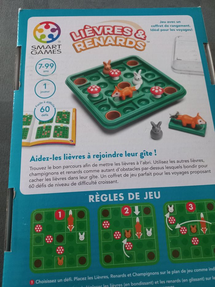 Jeu lièvres et renards smart games - photo numéro 4