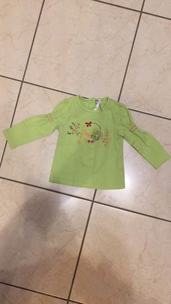 Teeshirt manches longues 9 mois