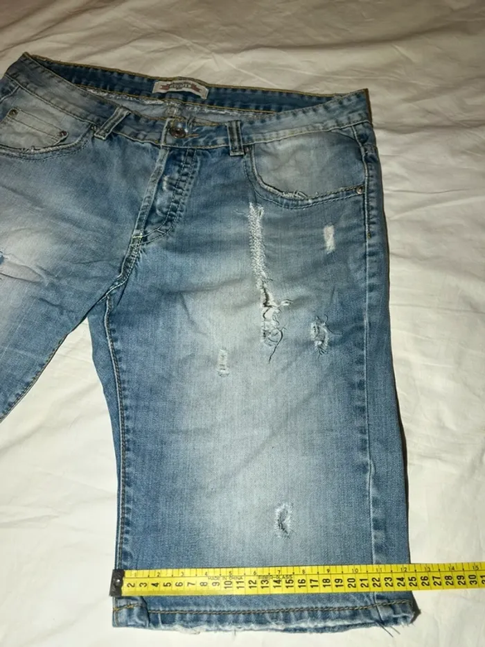 Short en jean invictus - photo numéro 6