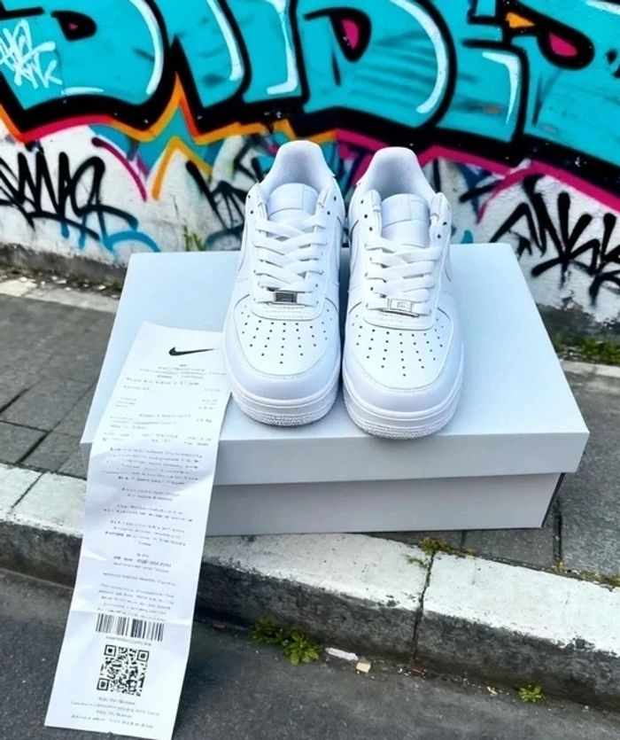 Nouveau Nike Originais Air Force 1 Low Blanc - Taille 39