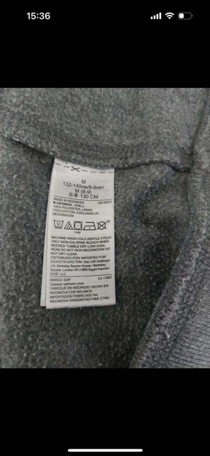 Veste polaire  GAP taille 8 - 9 ans - photo numéro 4