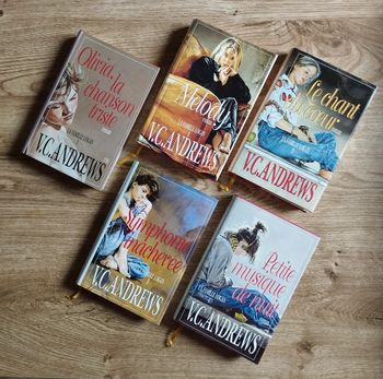 📚 Lot 5 livres V.C Andrews #emyfleury_livres