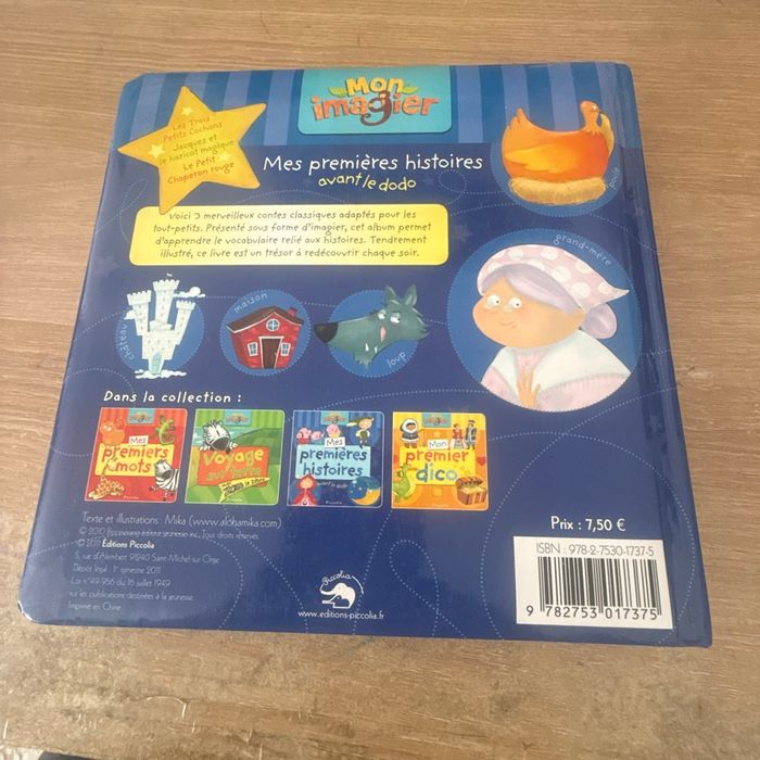 Livre «Mes premières histoires avant le dodo» - photo numéro 2