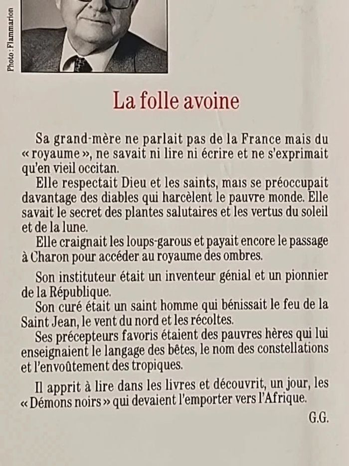 livre La folle avoine - photo numéro 5