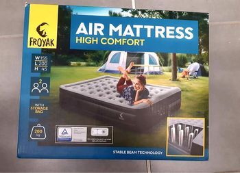 Matelas gonflable électrique