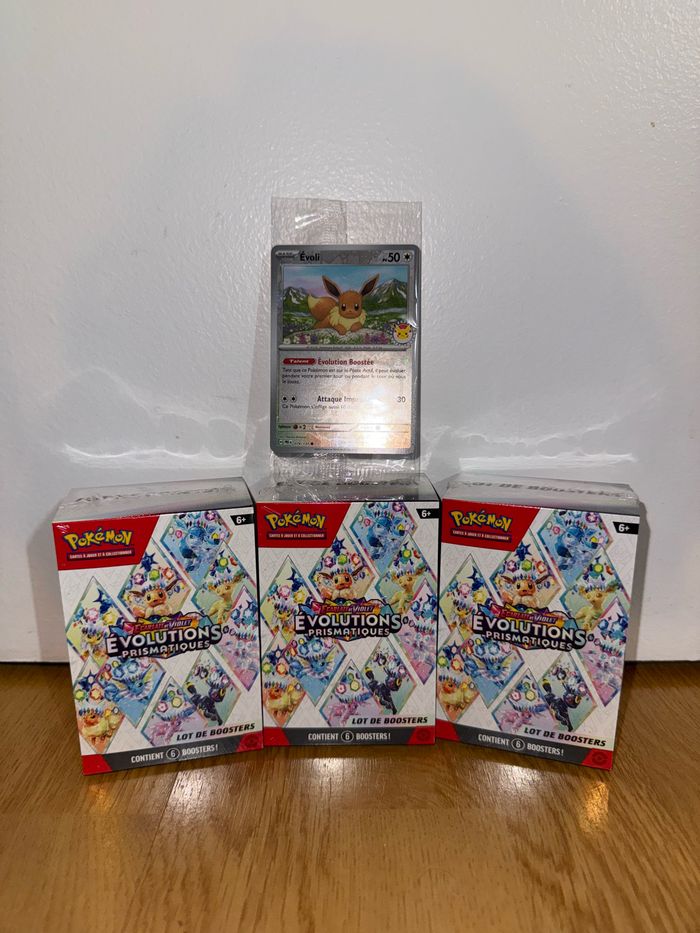 Lot Bundle Évolution Prismatique Ev8.5 +Evoli