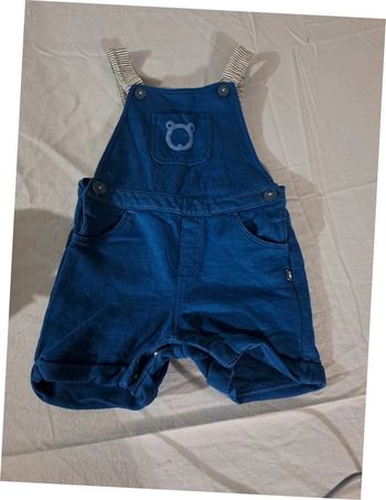Salopette bleu foncee Okaidi 18 mois neuve
