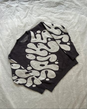 Pull Gris Vintage Taille M