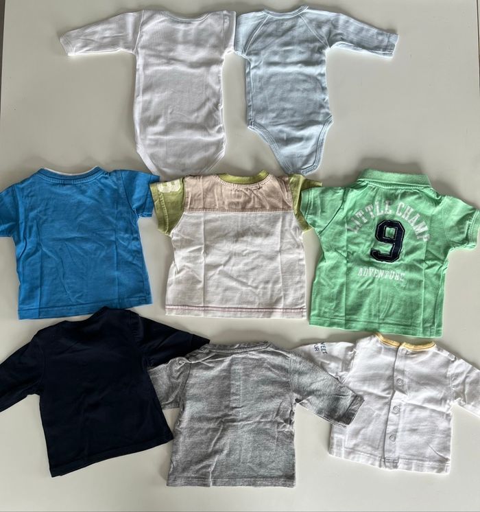 Lot de 8 vêtements bébé 1 mois mi-saison - photo numéro 2