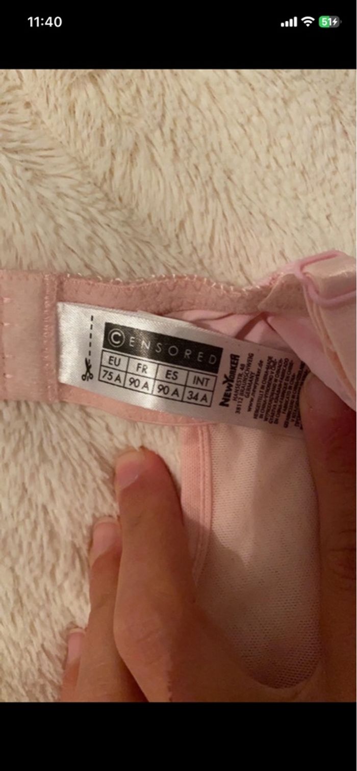 Nuisette rose New Yorker 90A