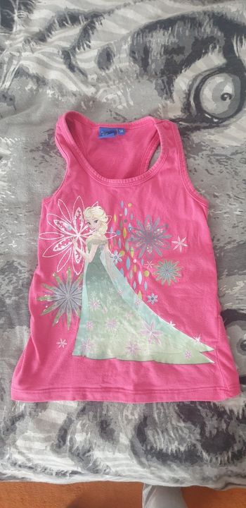 Debardeur reine des neiges 5 ans