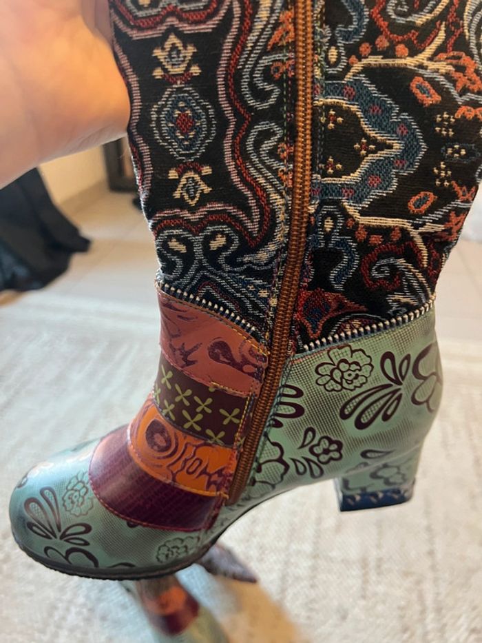 Botte à talon neuf Taille 37 - photo numéro 3