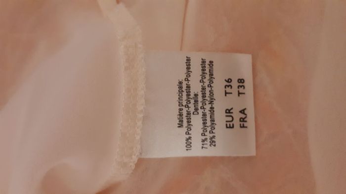 Caraco rose marque rouge gorge taille 38 - photo numéro 3