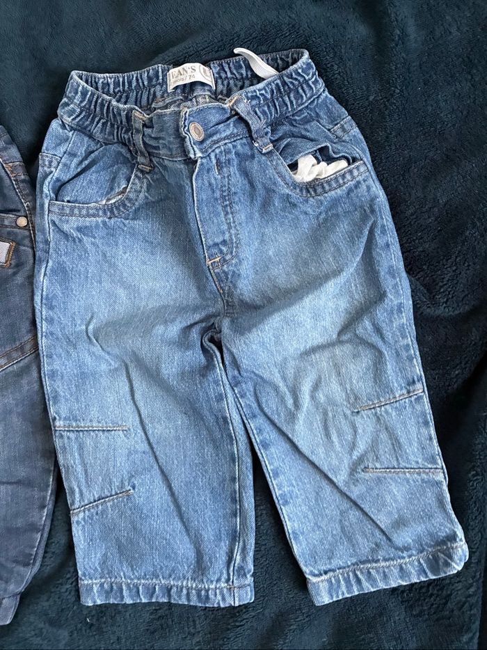 Lot 2 pantalons taille 12 mois - photo numéro 3