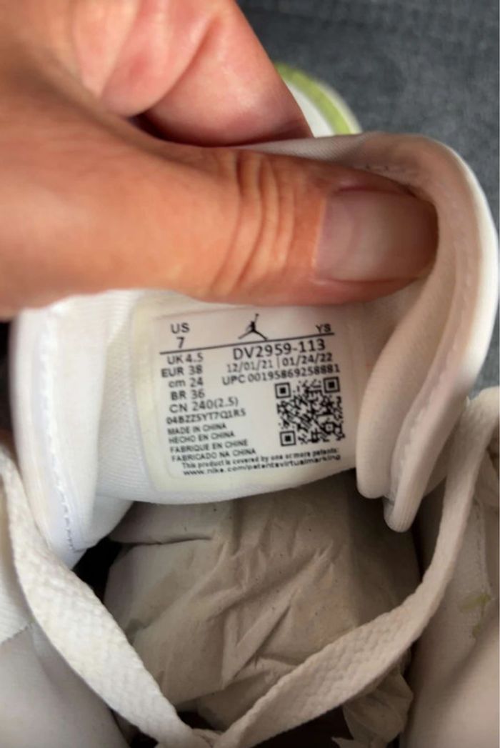 Jordan 1 mid vert python - photo numéro 5