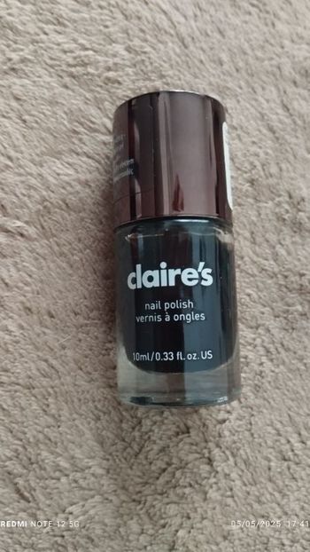 Vernis effet gel claire's