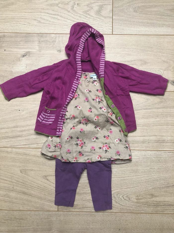 Ensemble robe legging 3 mois