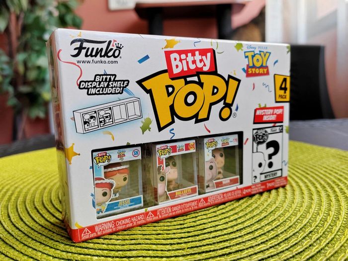 Lot/Pack de 4 Figurines Funko - Bitty Pop Toy Story, Disney - photo numéro 2