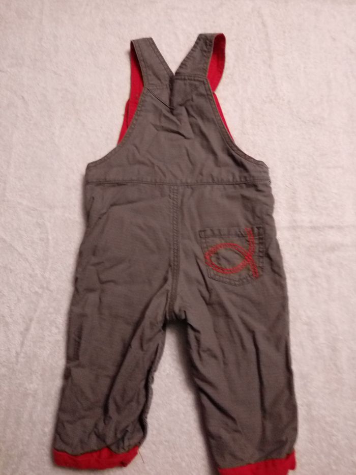 Salopette 6 mois Orchestra (réf perso D11)(familleac72) - photo numéro 2