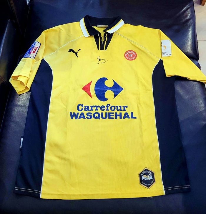 Maillot football 10 Wasquehal 2000 Revillet - photo numéro 2