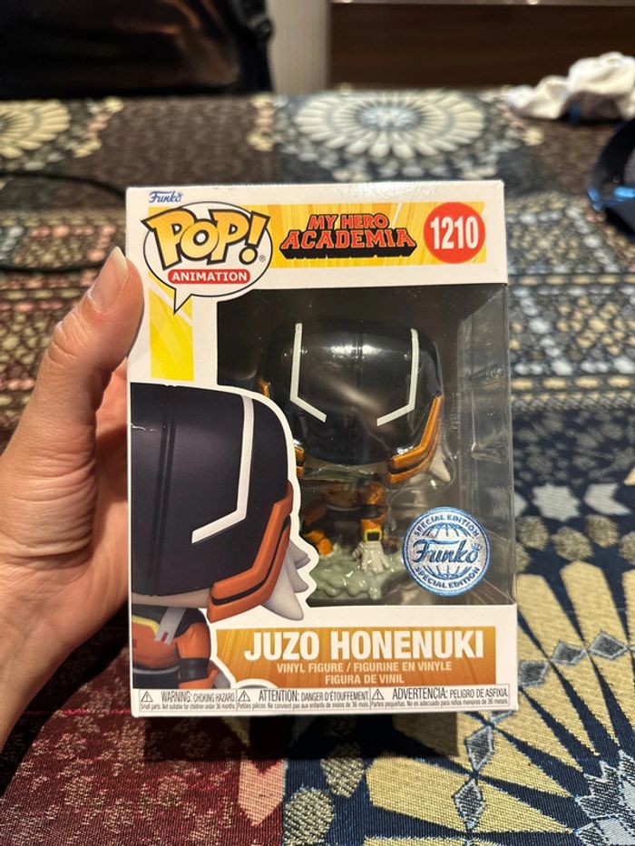 Funko Pop Juzo Honenuki My Hero Academia Special Edition