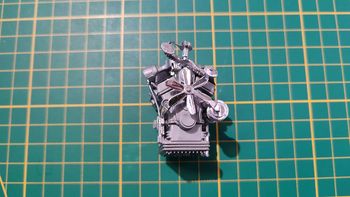 Moteur pièce miniature Bburago Burago Lancia Aurelia B24 Spider 1955 1/18 1/18e 1/18ème #C47