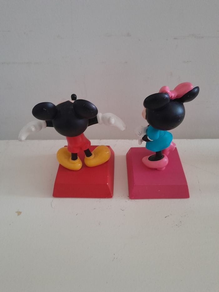 Lot de deux figurines minie et mickey - photo numéro 5