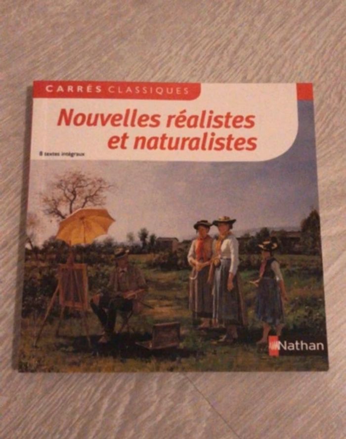 Livre Nouvelles réalistes et naturalistes