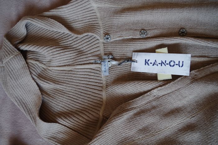 K-A-N-O-U de Caty Lesca Gilets Taille 42  BEIGE - photo numéro 6