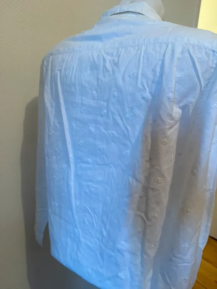 Blouse blanche en très bon état Claudie pierlot taille 1 - photo numéro 7