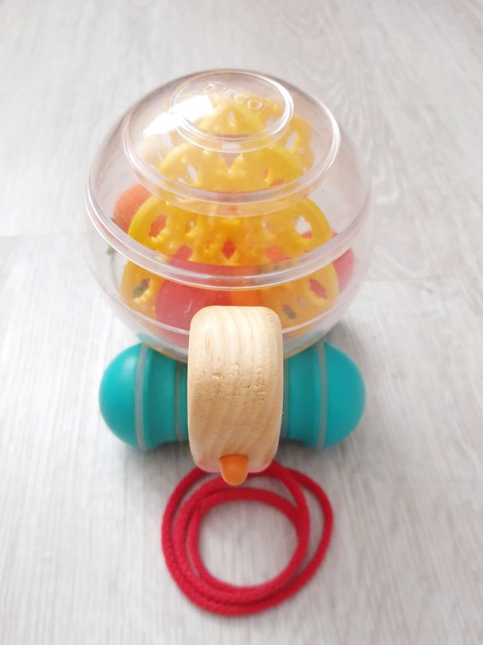 Jouet à tirer escargot Hugo - Djeco - photo numéro 2