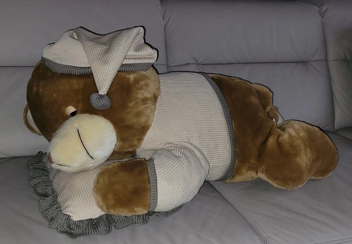 Tres grosse peluche ours - photo numéro 2