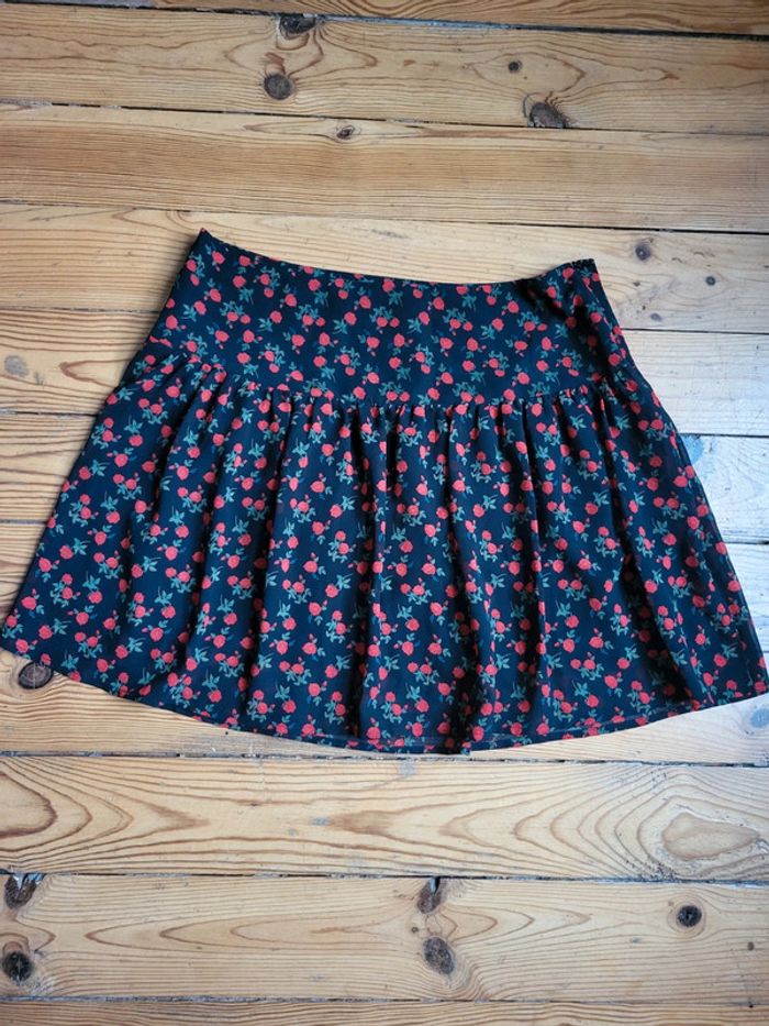 Jupe à fleurs 44