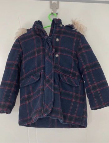 Manteau chaud fille 3 ans tape à l’œil