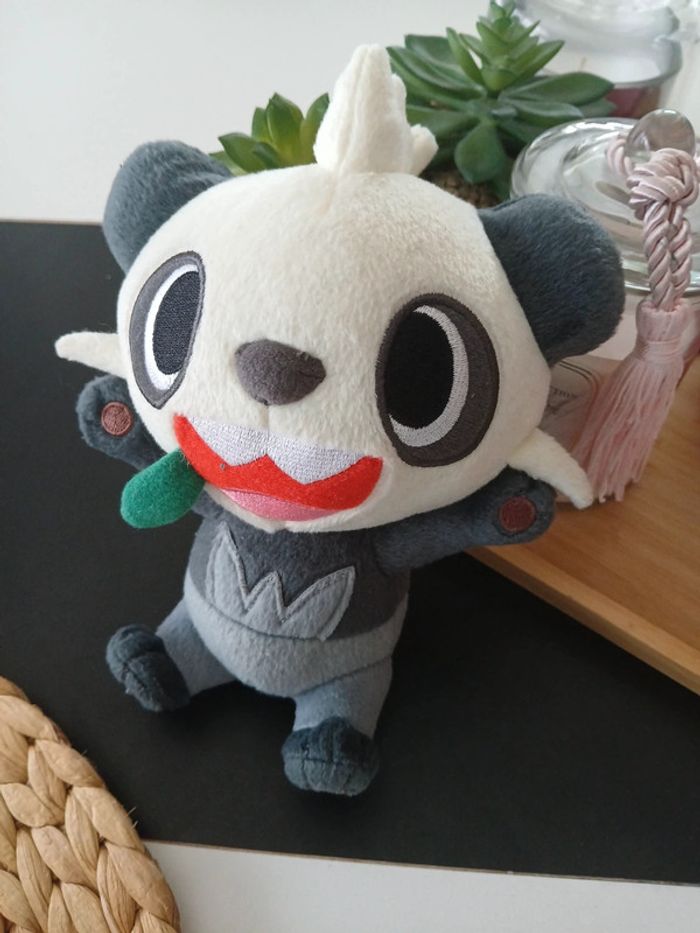 Péluche Pokemon panda Pancham🌿🎁 - photo numéro 6
