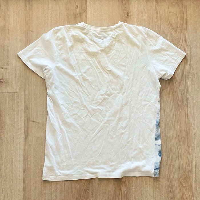 Jack and Jones T-Shirt US Vintage Aquarelle Painting Blanc Homme Exclusive Collection (Taille L) - photo numéro 6