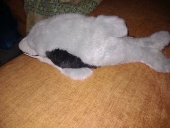 Peluche dauphin gris