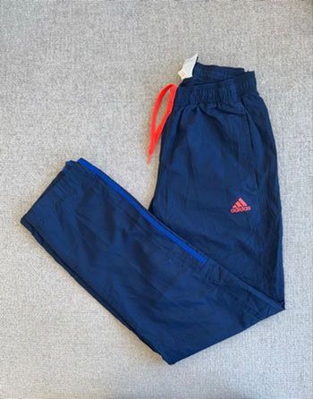 Jogging Adidas homme taille S bleu marine sport fitness running streetwear
