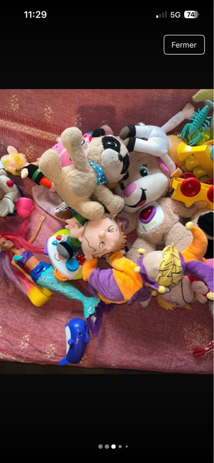 Lot de 60 peluche - jouets - photo numéro 5