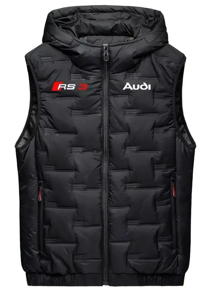Doudoune noir sans manche Audi RS3 Quattro homme RZ85P5 Achat