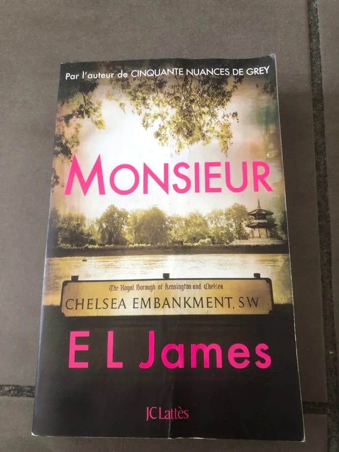 Livre monsieur EL James 📕 - photo numéro 2