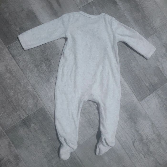 Pyjama velours chaud mixte 9mois - photo numéro 2