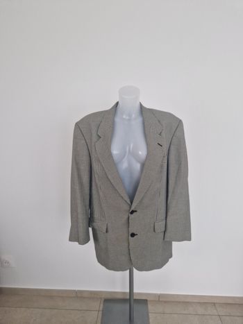 Blazer vintage blanc et noir Finiz Uomo